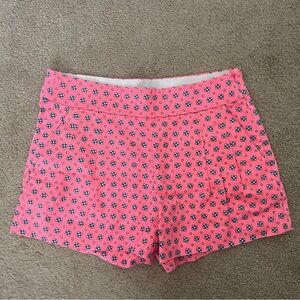 J. Crew Pink Floral-Print Shorts (00)
